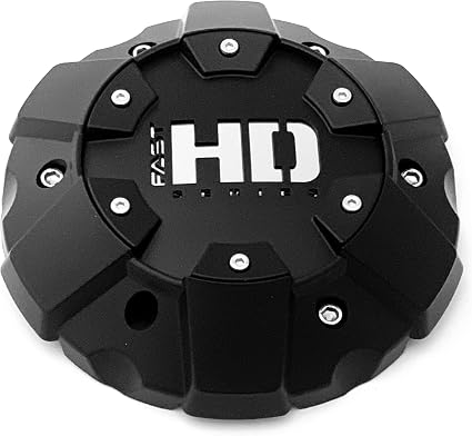 1pc Black Fast HD Series Wheel Center Cap Hub Cap C706901 C611910-1CAP