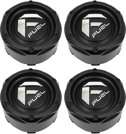 Matte Black Wheel Center Cap for Fuel 1003-49 4PCS