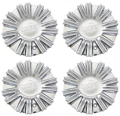 Wheel Center Cap Chrome 6013L179 Cruiser Alloy Hub Cap LG1109-10, 4PC