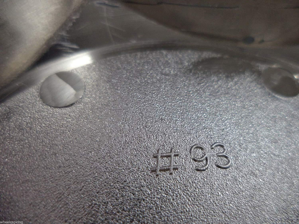 Prime # 93 Custom Wheel Center Cap Chrome (4 CAPS) NO LOGO