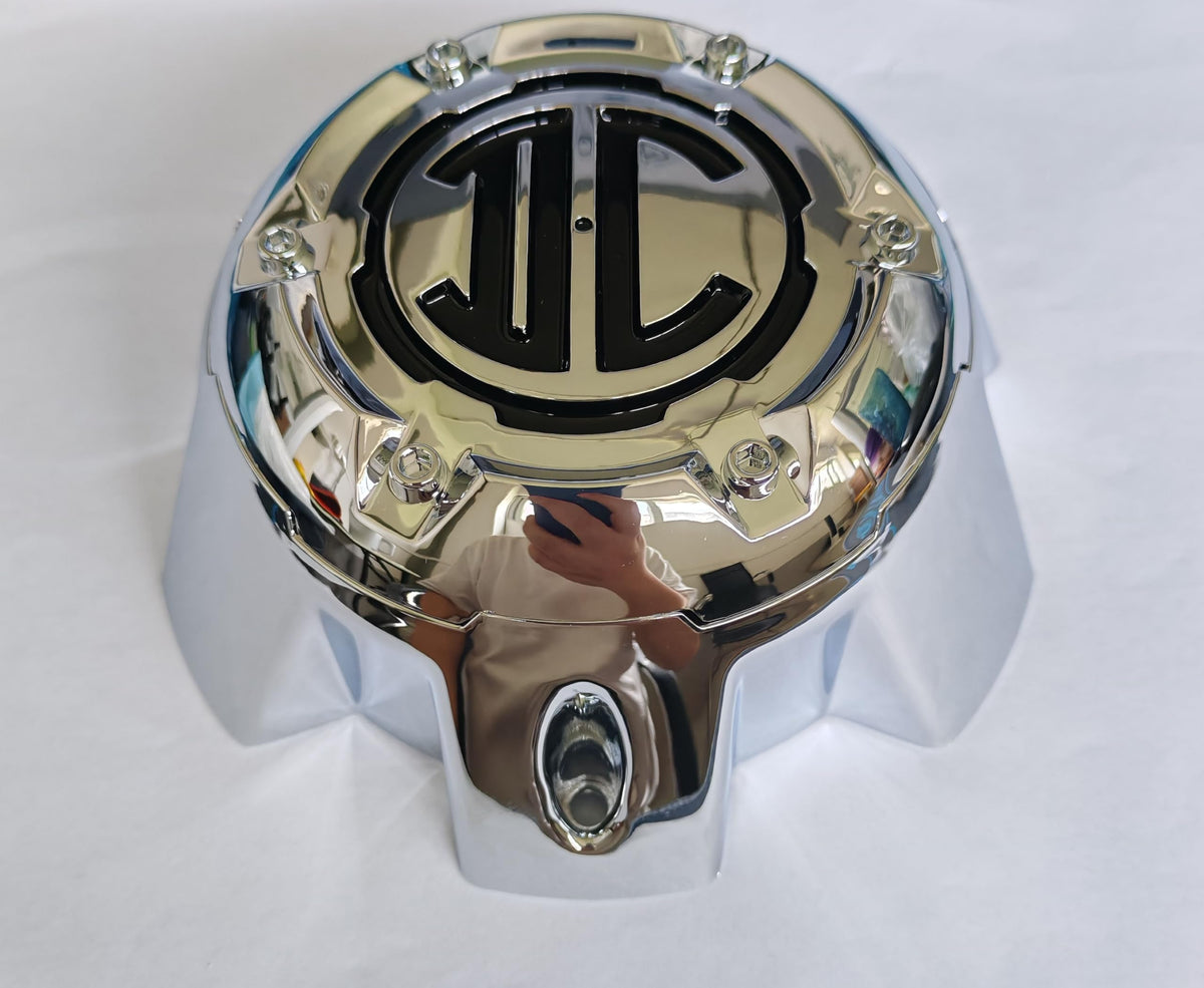 NX-6H-A Chrome Wheel Center Cap 2 Crave 6 Lug Hub Cap 1Pc