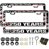 2pcs Car Palm Tree Tropical Life is Good at Beach License Plate Frame Cover Hold
