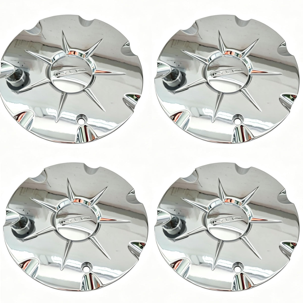 C10D25 Chrome Wheel Center Cap DIP Phantom D25 Hub Cap 70631885F-1,4PCS