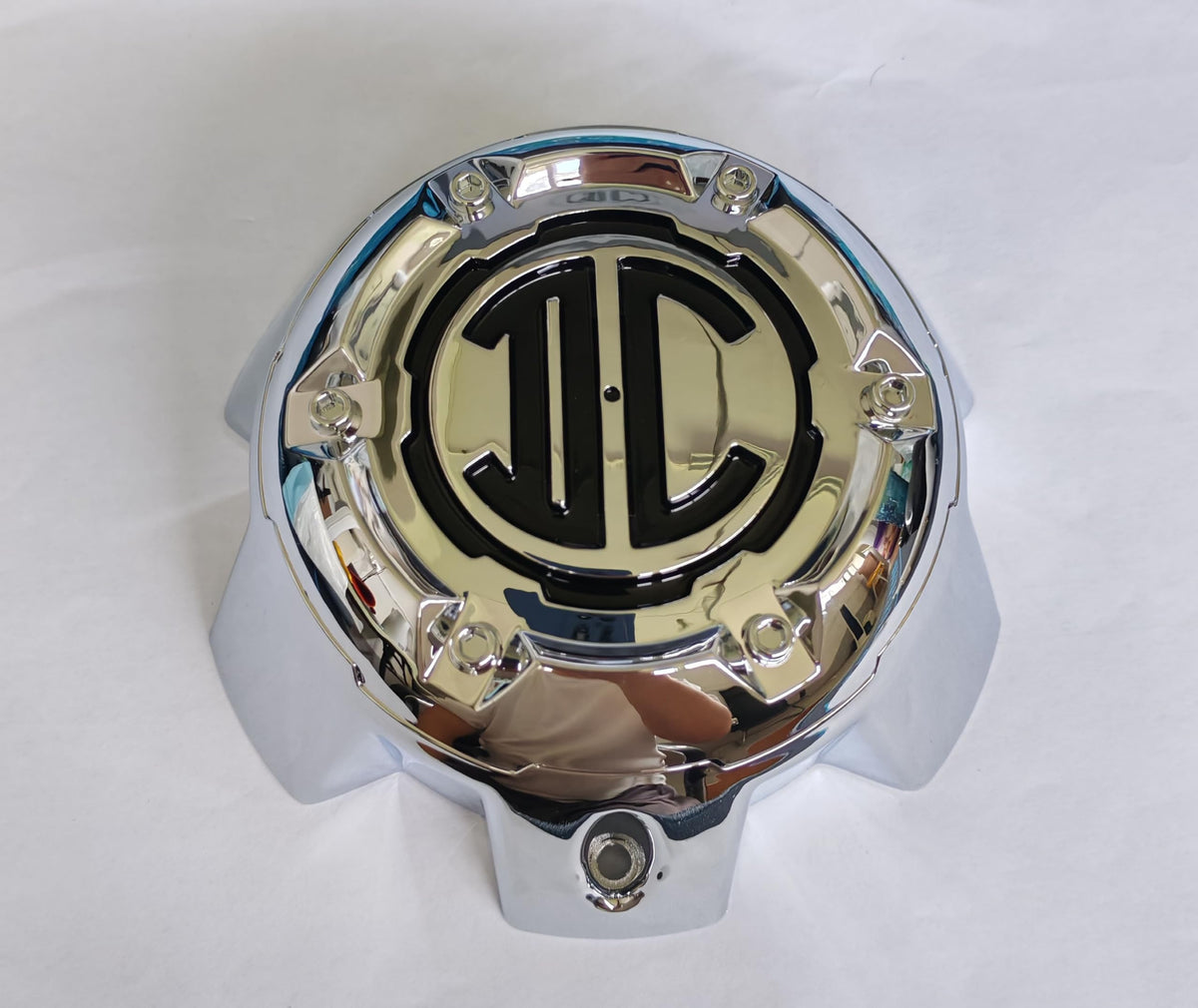 NX-6H-A Chrome Wheel Center Cap 2 Crave 6 Lug Hub Cap 1Pc
