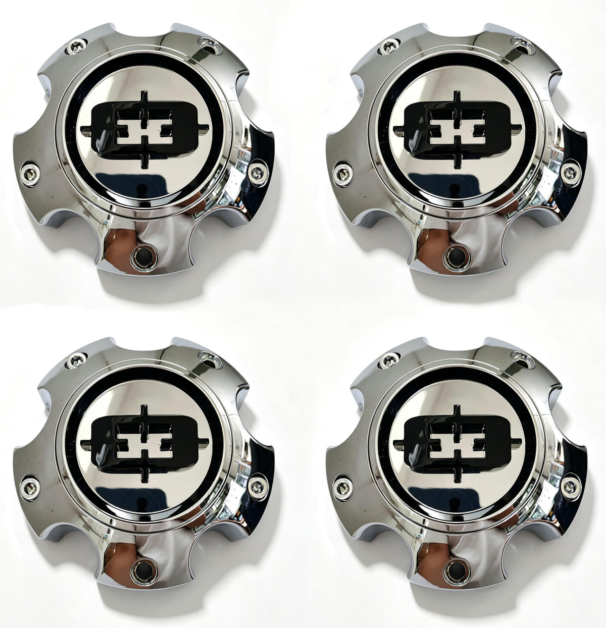 Chrome C415-5V Wheel Center Cap 4Pcs