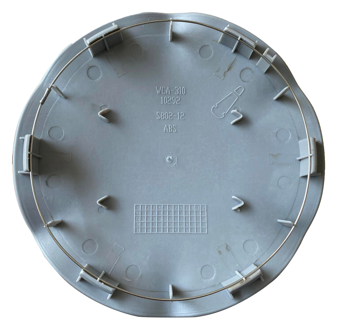 Silver Wheel Rim Center Cap Hub Cover 25602312 560-04016B for Buick Riviera 16" 1995-1999 1pc
