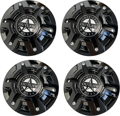 Wheels Center Cap CAP5262-17 Gloss Black 4PC