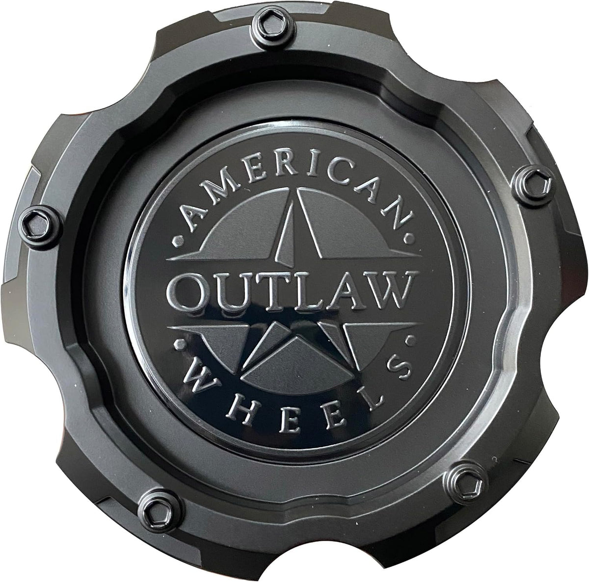 Matte Black Wheel Center Cap Hub Cap 5470-51397-U4B for American Outlaw 1PC
