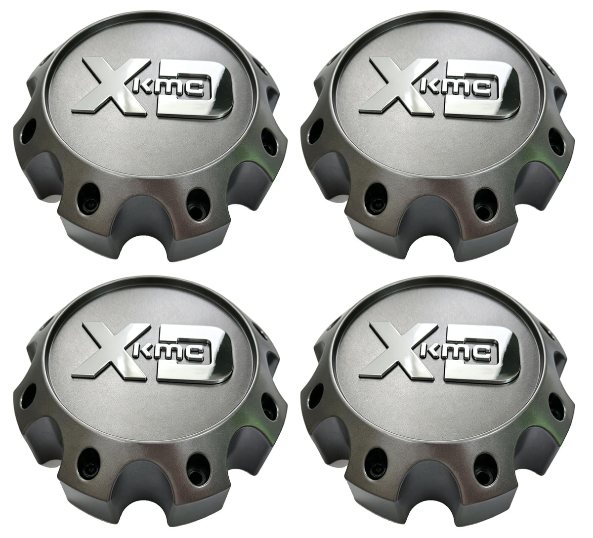 Gunmetal 1275S18 Wheel Center Cap 4Pcs