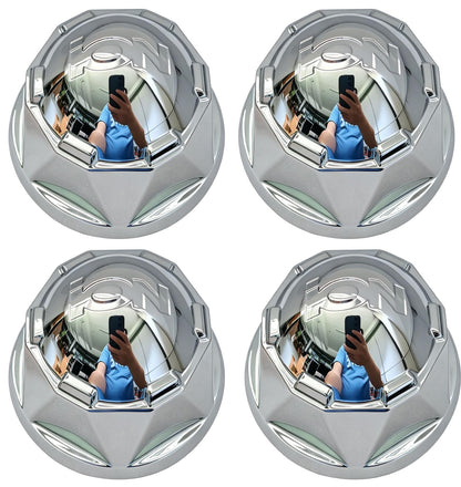 Wheel Center Cap ION Chrome LG0508-26 18100-CAP C101360 Hub Cap, 4PC