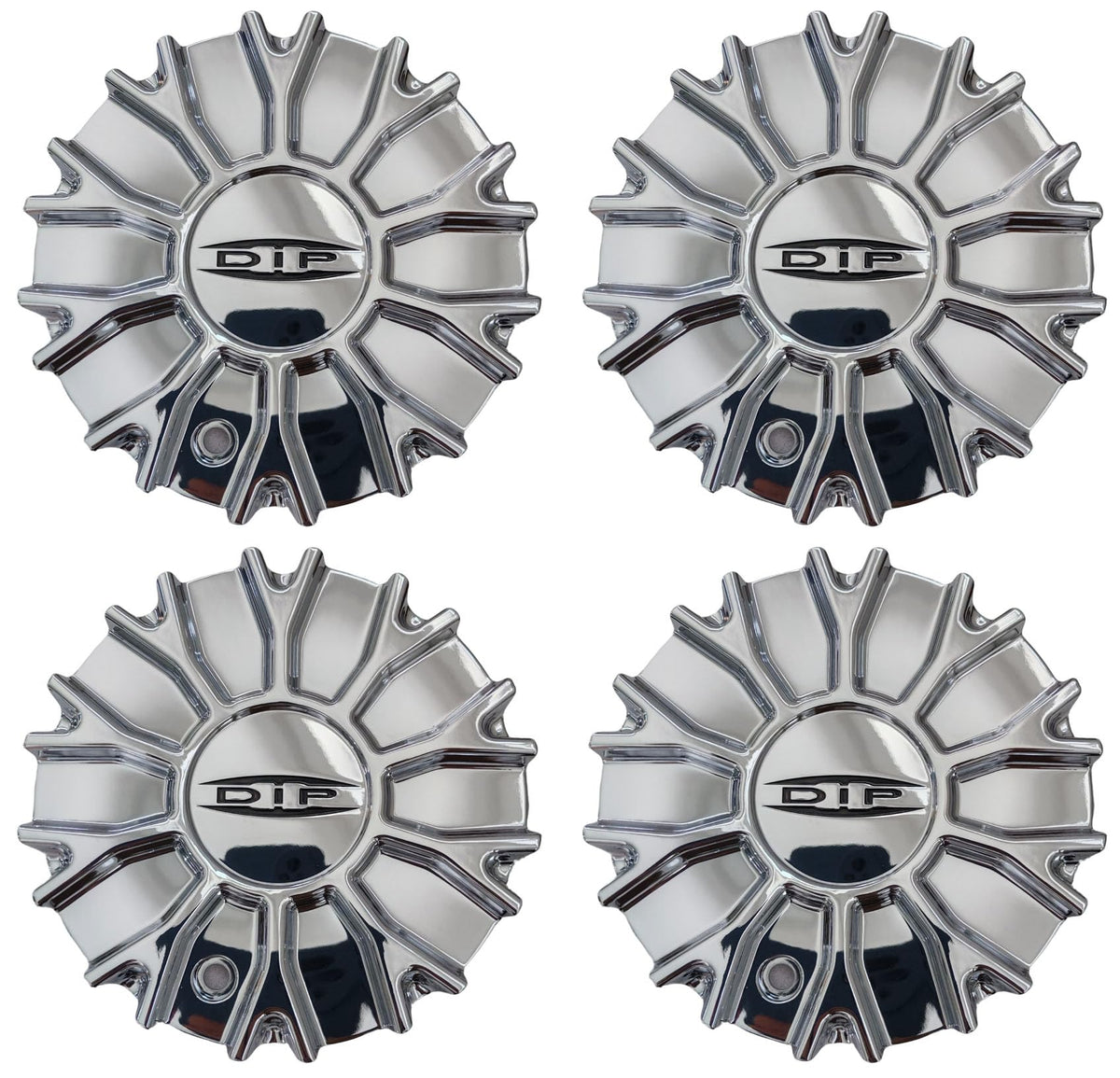 C10D99C Chrome Wheel Center Cap DIP Mortar 10932295-1-CAP 102932295-1-CAP LG1309-17 Hub Cap,4Pcs