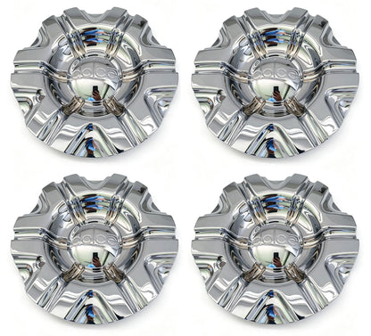 Wheel Center Cap Chrome Dolce 6168-CAP LG0908-49 Hub Cap,4PCS