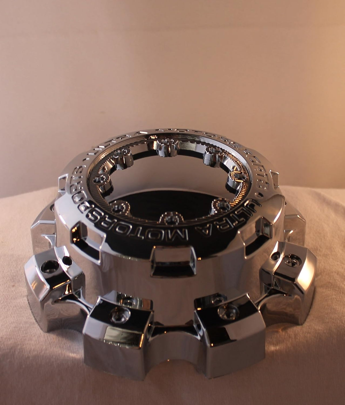 Ultra Motorsports Chrome Custom Wheel Center Cap Set of 2 Pn: 89-9879 C800806c