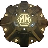Mayhem Wheels Black Center Cap with 2 mounting Screws Bolt C108040B01 81222090F-