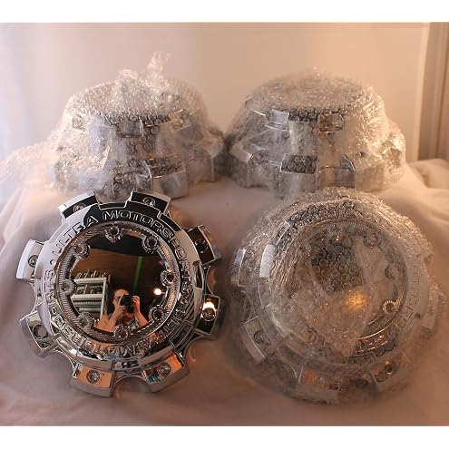1 PC Chrome Ultra Motorsport Wheels for Center Cap Hub Cap C800806 89-9879