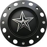 Wheel Center Cap KMC XD Series Rockstar Wheel Hub Cap 1000775 Matte Black 1PC