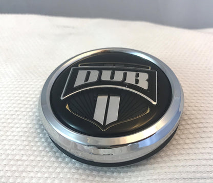 Dub Wheels 1003-07-04 Custom Center Cap Chrome (Set of 1)