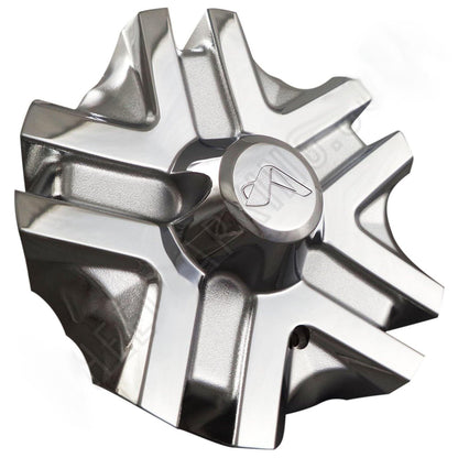 Alba Wheels Chrome Custom Wheel Center Cap # 582L224 (4 CAPS)