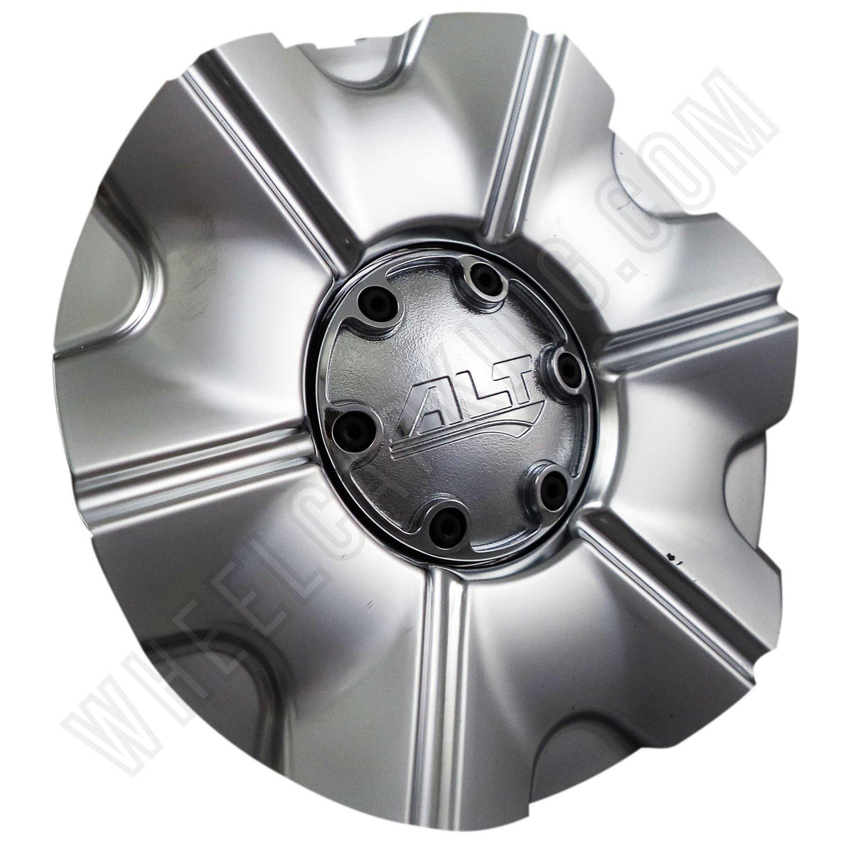 ALT Wheels Silver Custom Wheel Center Cap # AT213 (4 CAPS)