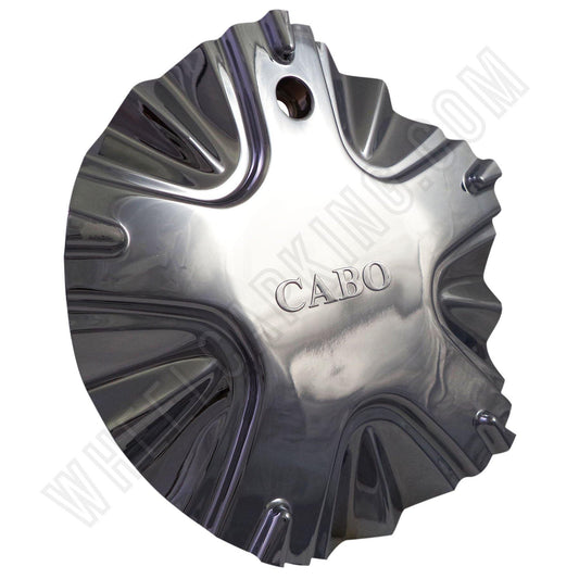 CABO Wheels Chrome Custom Wheel Center Cap Set of One (1) # 302L185