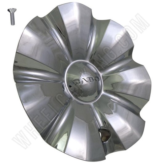 Cabo Wheels Chrome Custom Wheel Center Cap # C-176-1 (1 CAP)