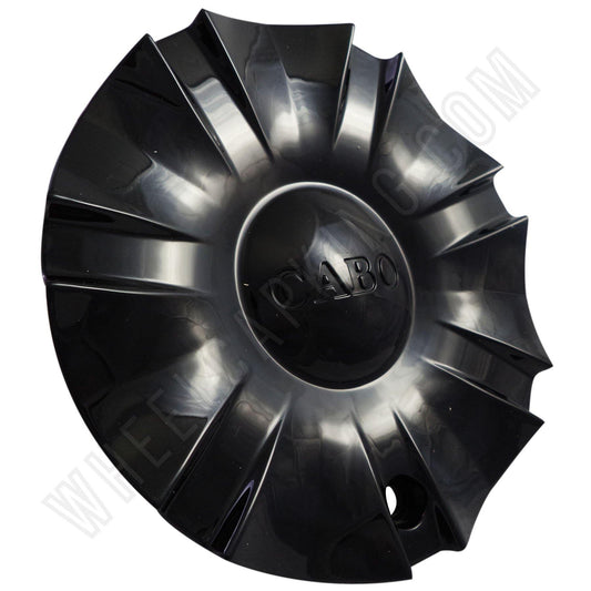 Cabo Wheels Gloss Black Custom Wheel Center Caps # C120301-CAP (4 CAPS)