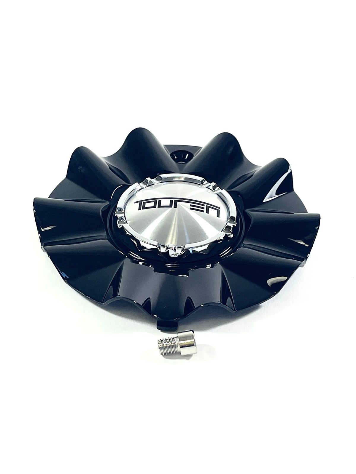 Touren Wheels Rim Center Hub Cap Gloss Black 3222 TR22 Wheels # C103222B (1 CAP)