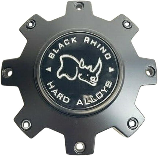 Black Rhino Hard Alloys CAP BR 8/165/170/180 FLAT MT BLK (M874) - CCBR816570MBFLAT Wheel Center Cap (1Pc)