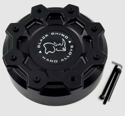 Black Rhino PSC014BLA Matte Black Wheel Center Cap (1Pc)