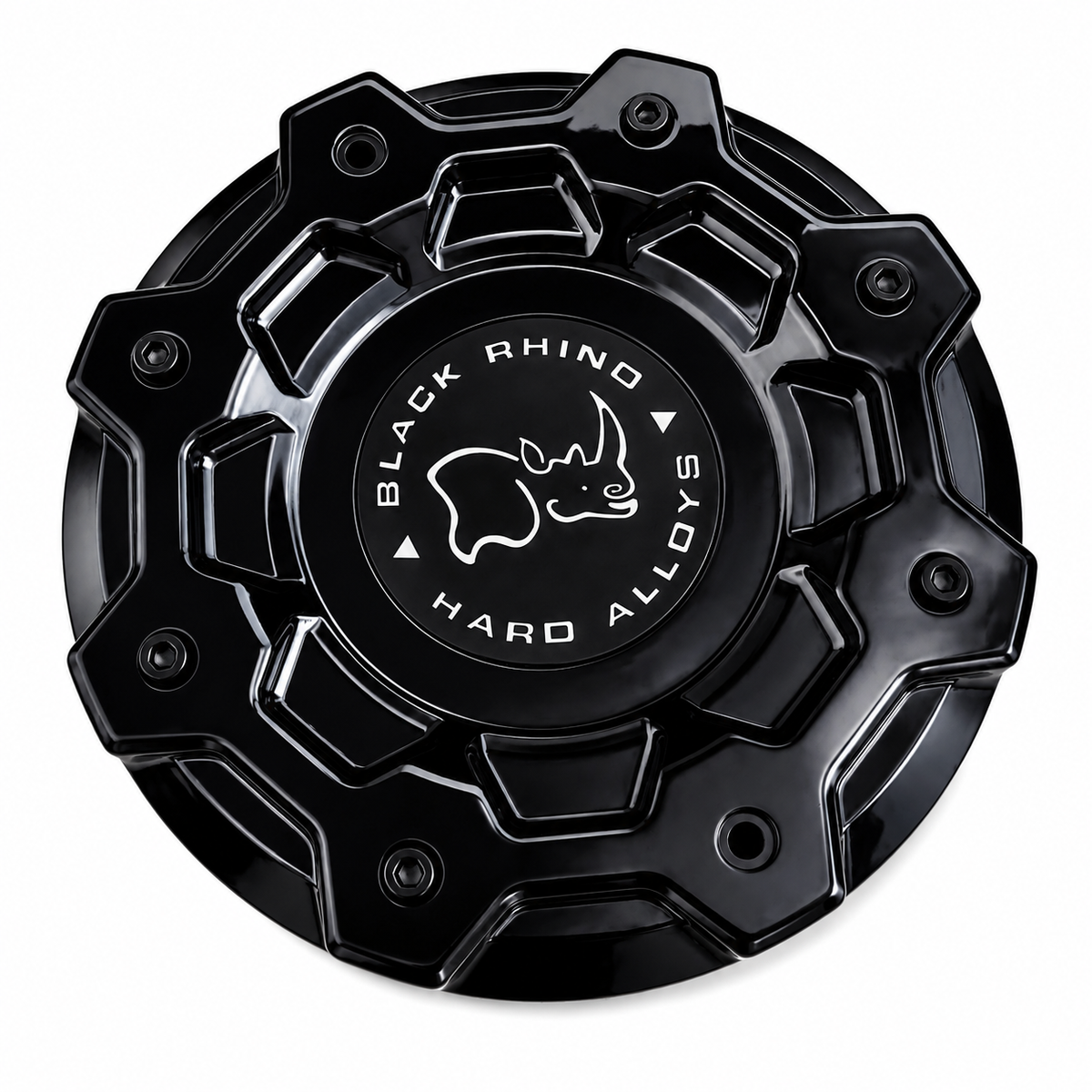 Black Rhino PSC014BLA Gloss Black Wheel Center Cap (1Pc)