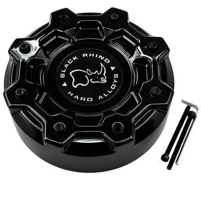 Black Rhino PSC014BLA Gloss Black Wheel Center Cap (1Pc)