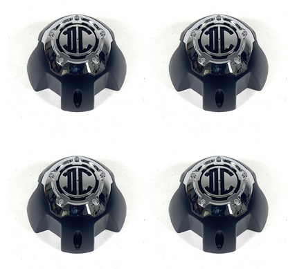 2 Crave Wheels Chrome Custom Wheel Rim Center Cap NX-5H-E (4 CAPS)