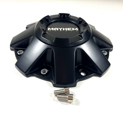 Mayhem Tank Assualt Matte Black Center Cap C108040B01 / C108010MB01 (1 CAP)