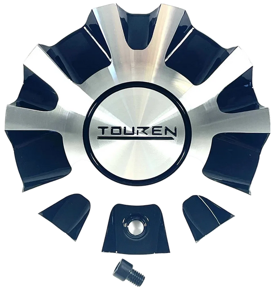 TOUREN TR3 3130 C103130MF black machined center cap front view