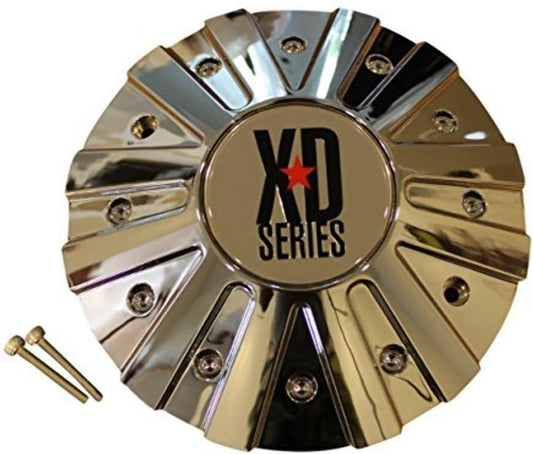 KMC XD Series 778 Monster Chrome Wheel Rim Center Cap 846L215 (Set of 4)