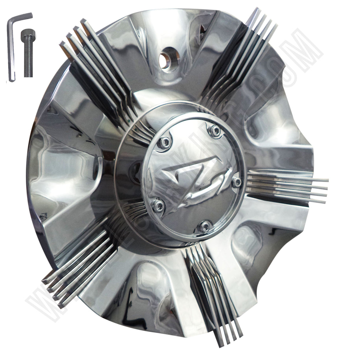 ZINIK Z-10 / CAP-Z087 Chrome Wheel Center Cap (1 CAP)