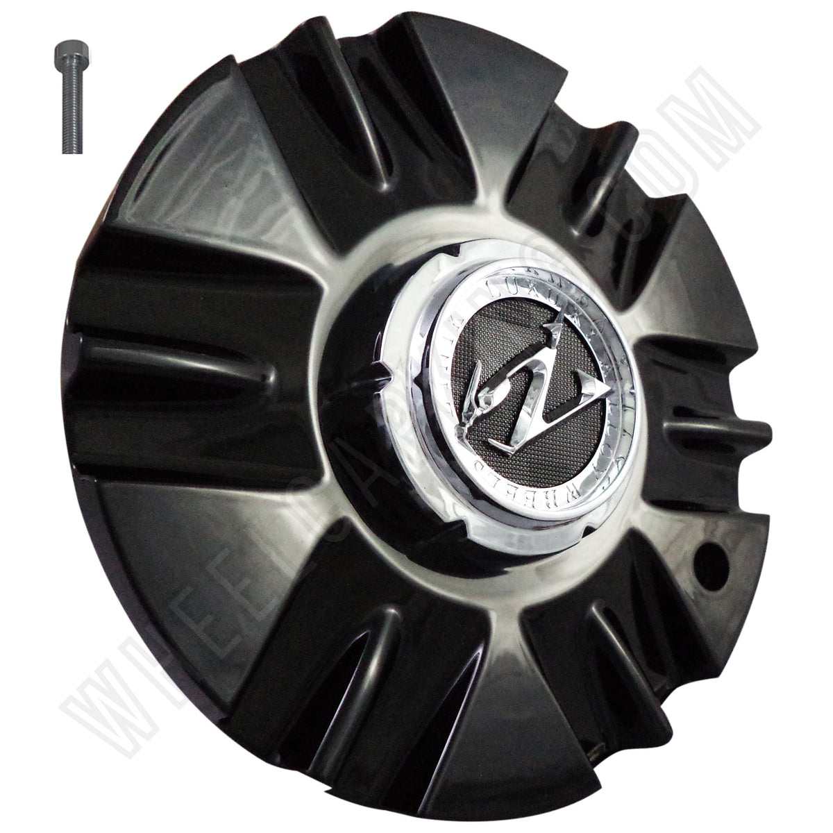 ZINIK Z-19 Gloss Black Wheel Center Cap (4 CAPS)