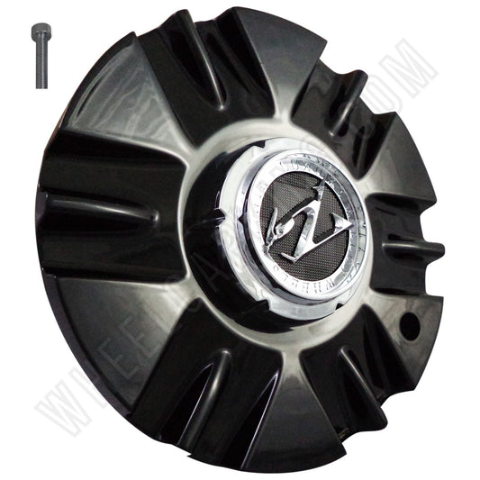 ZINIK Z-19 Gloss Black Wheel Center Cap (4 CAPS)
