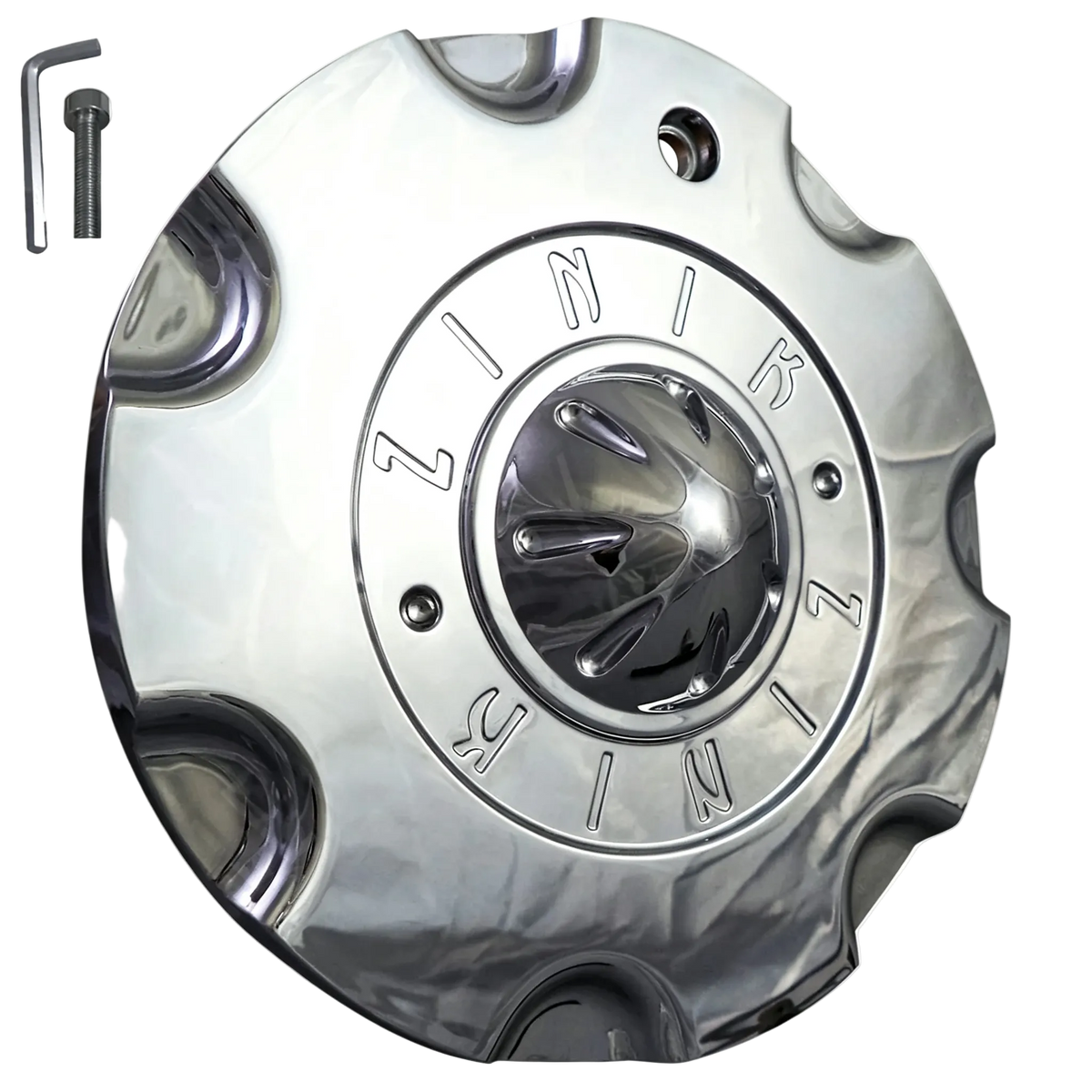 ZINIK Z-8 chrome wheel center cap