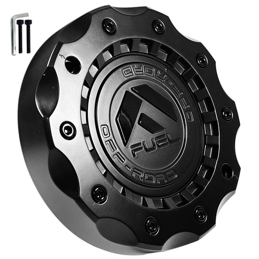 Fuel Off-Road Wheels Black Wheel Center Cap # 1005-92BLD - for 5/6L D723 Militia D725 Militia