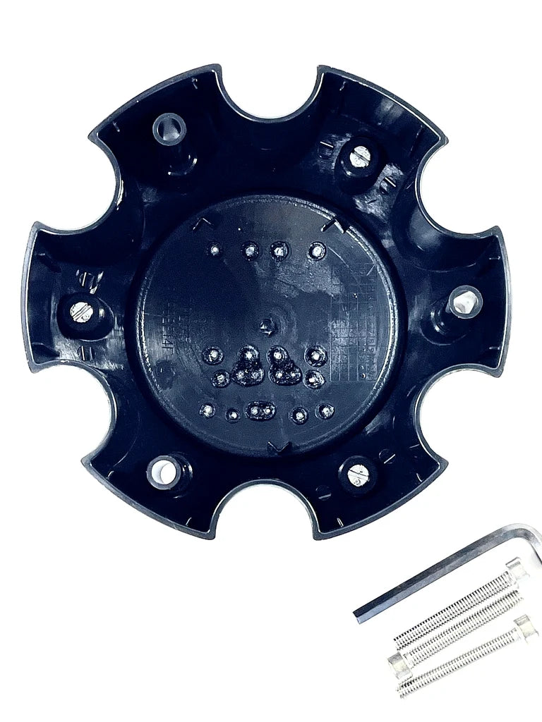 XD 1079L145 Flat Black Wheel Center Cap (1Pc)